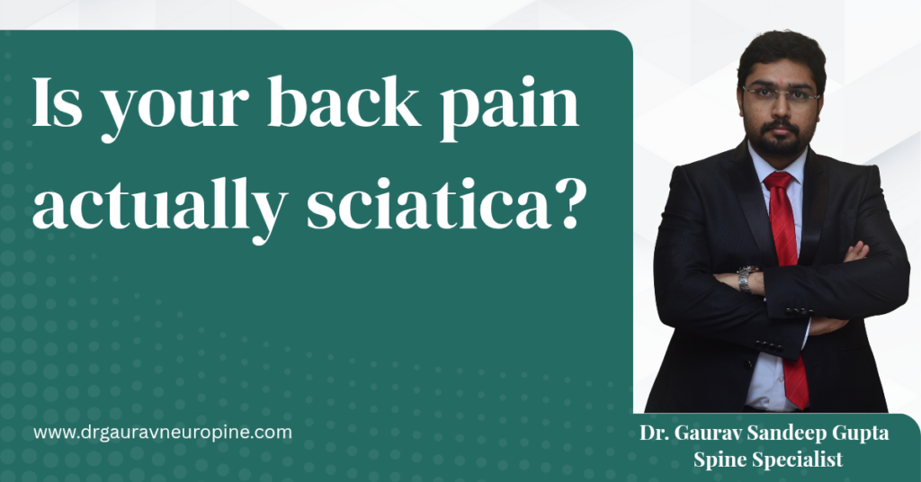 Is your back pain actually scatia?